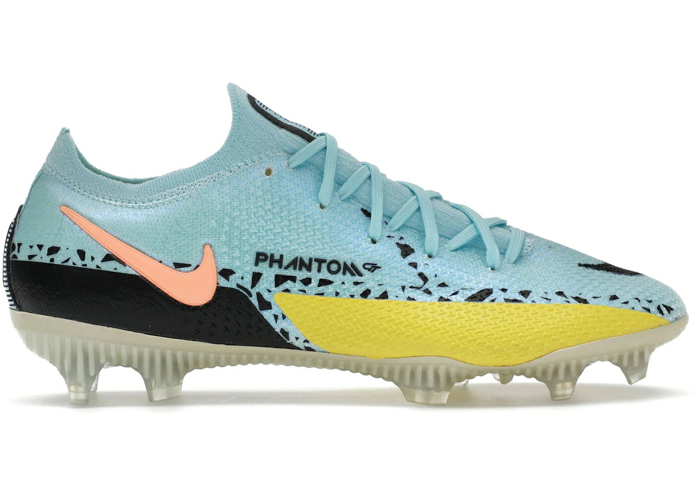 ナイキ エリート 黄色 イエロー ストライク スニーカー メンズ NIKE PHANTOM GT2 ELITE FG GLACIER ICE YELLOW STRIKE / GLACIER ICE YELLOW STRIKE SUNSET