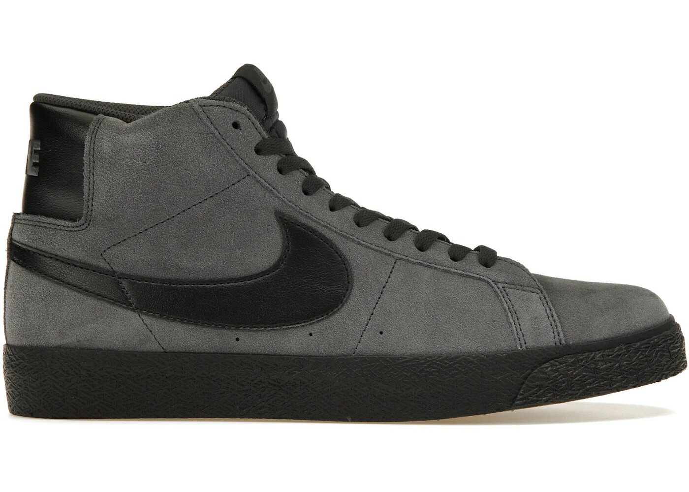 ナイキ エスビー ズーム ブレイザー ミッド 黒色 ブラック スニーカー メンズ NIKE SB ZOOM BLAZER MID ANTHRACITE BLACK / ANTHRACITE BLACK ANTHRACITE