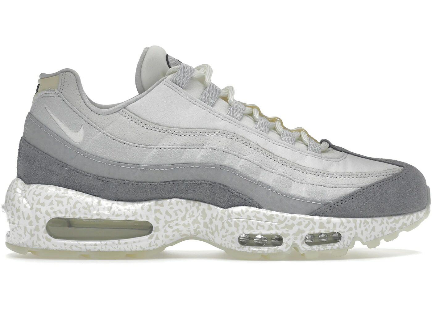 ナイキ マックス 白色 ホワイト クール エアマックス スニーカー メンズ NIKE AIR MAX 95 LIGHT BONE GID / SUMMIT WHITE LIGHT BONE COOL