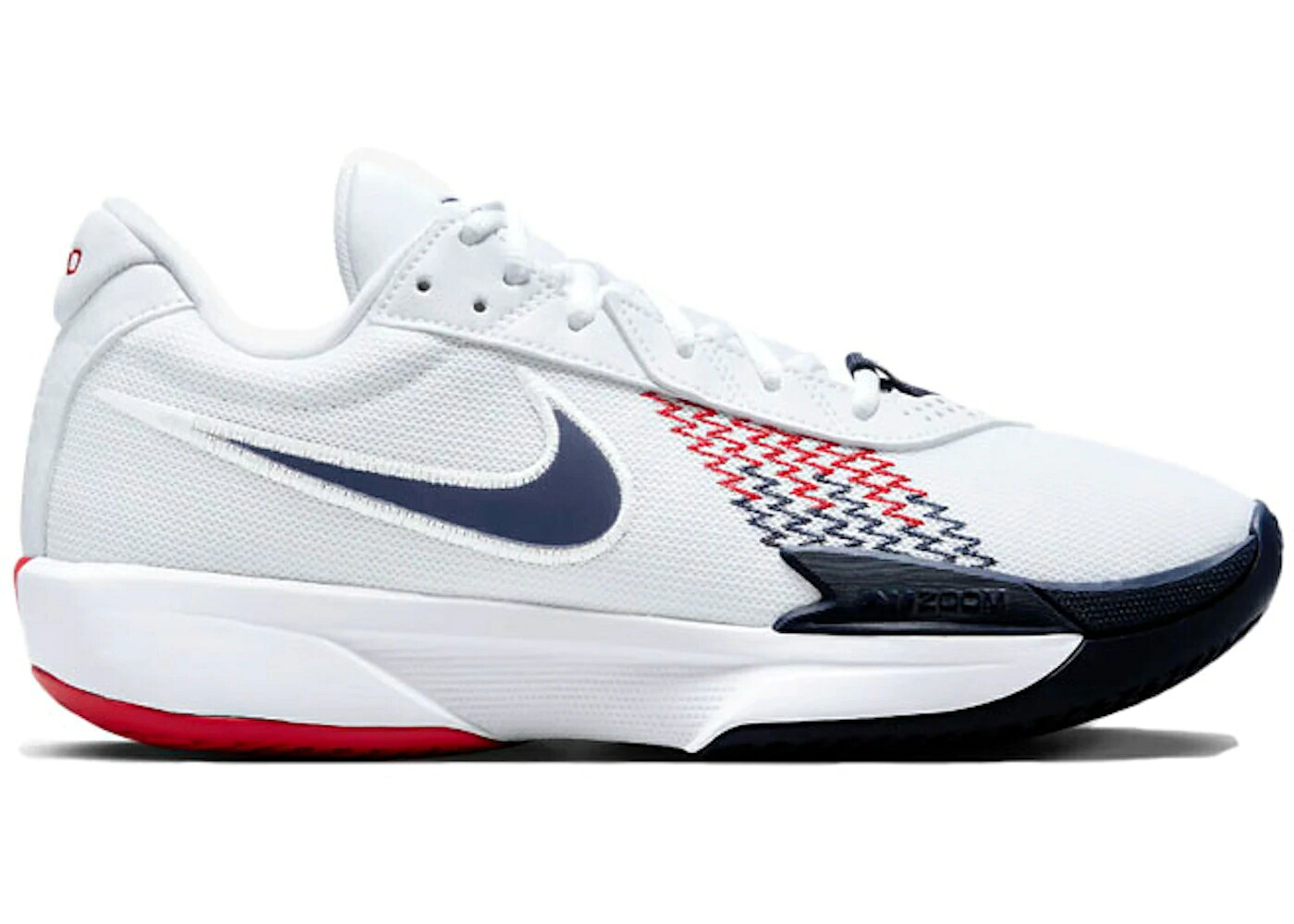 ナイキ 望遠レンズ 翰林院 白いこと 白いこと 赤 赤いこと スニーカー メンズ NIKE ZOOM GT CUT ACADEMY USA / WHITE SPORT RED OBSIDIAN 靴-スニーカー-メンズ靴