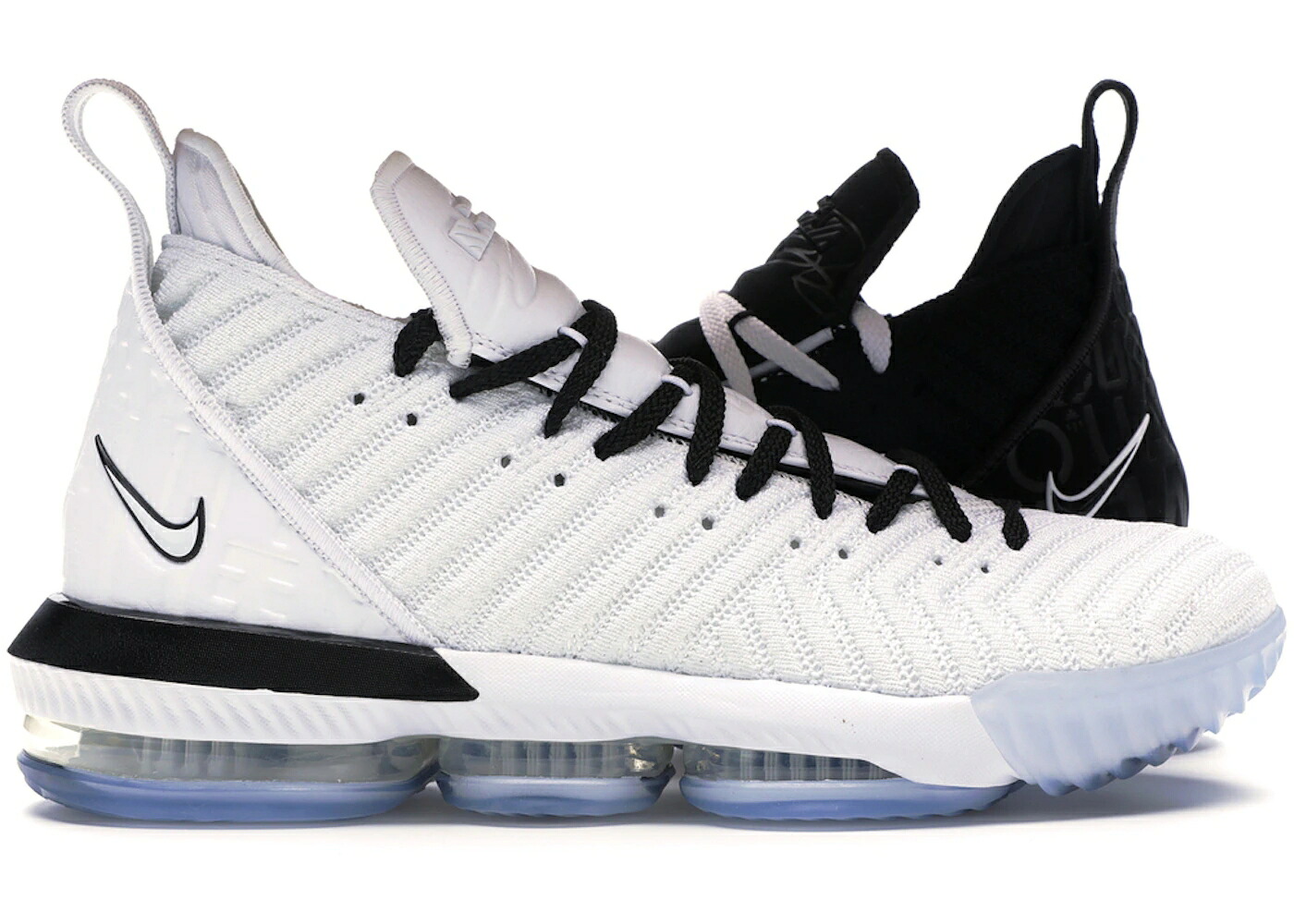 ナイキ レブロン 白いこと 白いこと 黒いこと 黒いこと スニーカー メンズ NIKE LEBRON 16 EQUALITY AWAY (2019) / WHITE BLACK