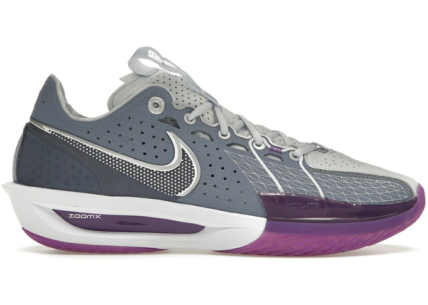 ナイキ 望遠レンズ 薄墨色 薄墨色 WOMEN\u0027S スニーカー レディース NIKE AIR ZOOM GT CUT 3 ASHEN SLATE BARELY GRAPE (WOMEN\u0027S) / ASHEN SLATE FOOTBALL GREY BARELY