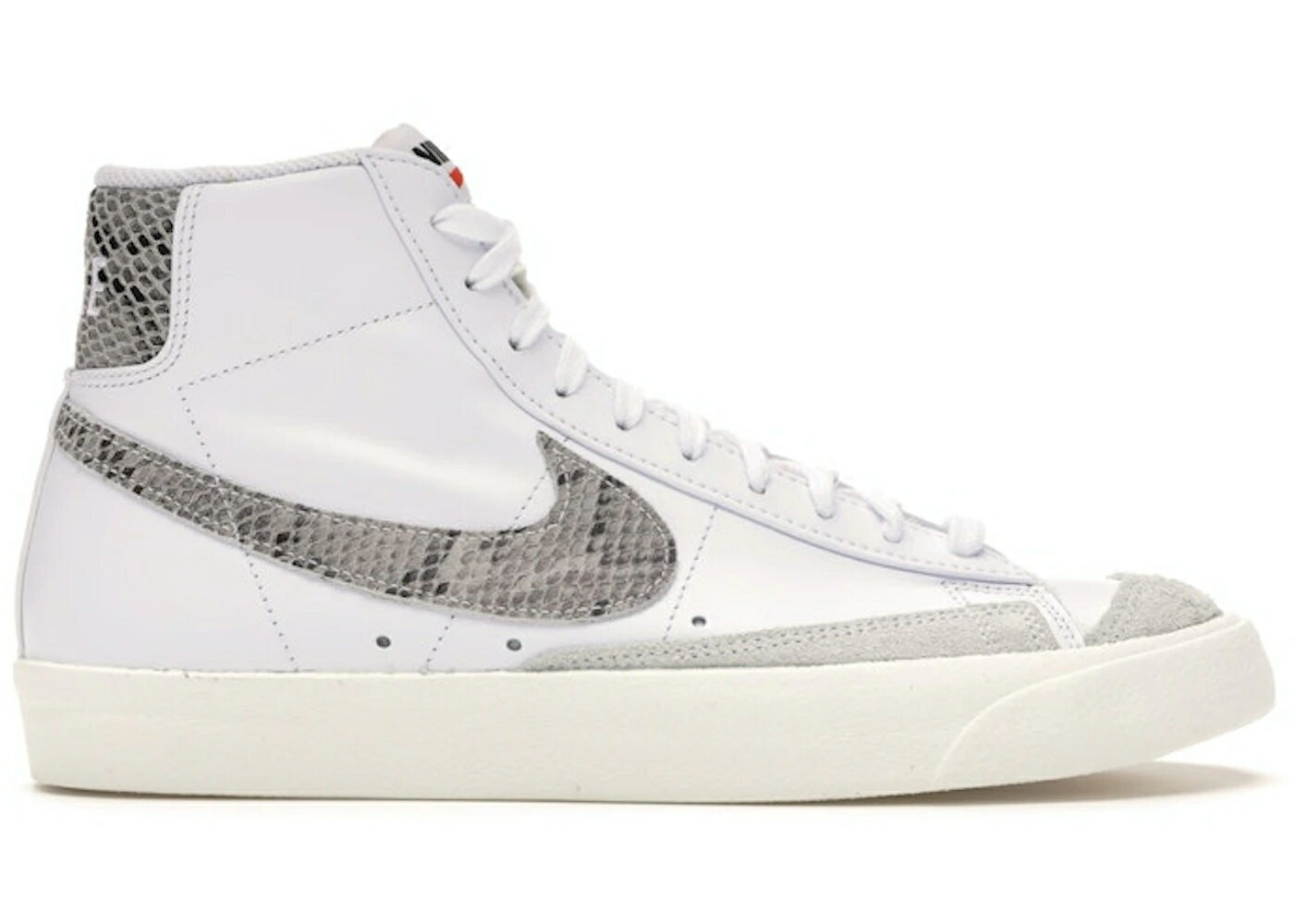 ナイキ ブレイザー ミッド ビンテージ ヴィンテージ スウッシュ スウォッシュ 白色 ホワイト スニーカー メンズ NIKE BLAZER MID 77 VINTAGE SNAKESKIN SWOOSH / WHITE SAIL
