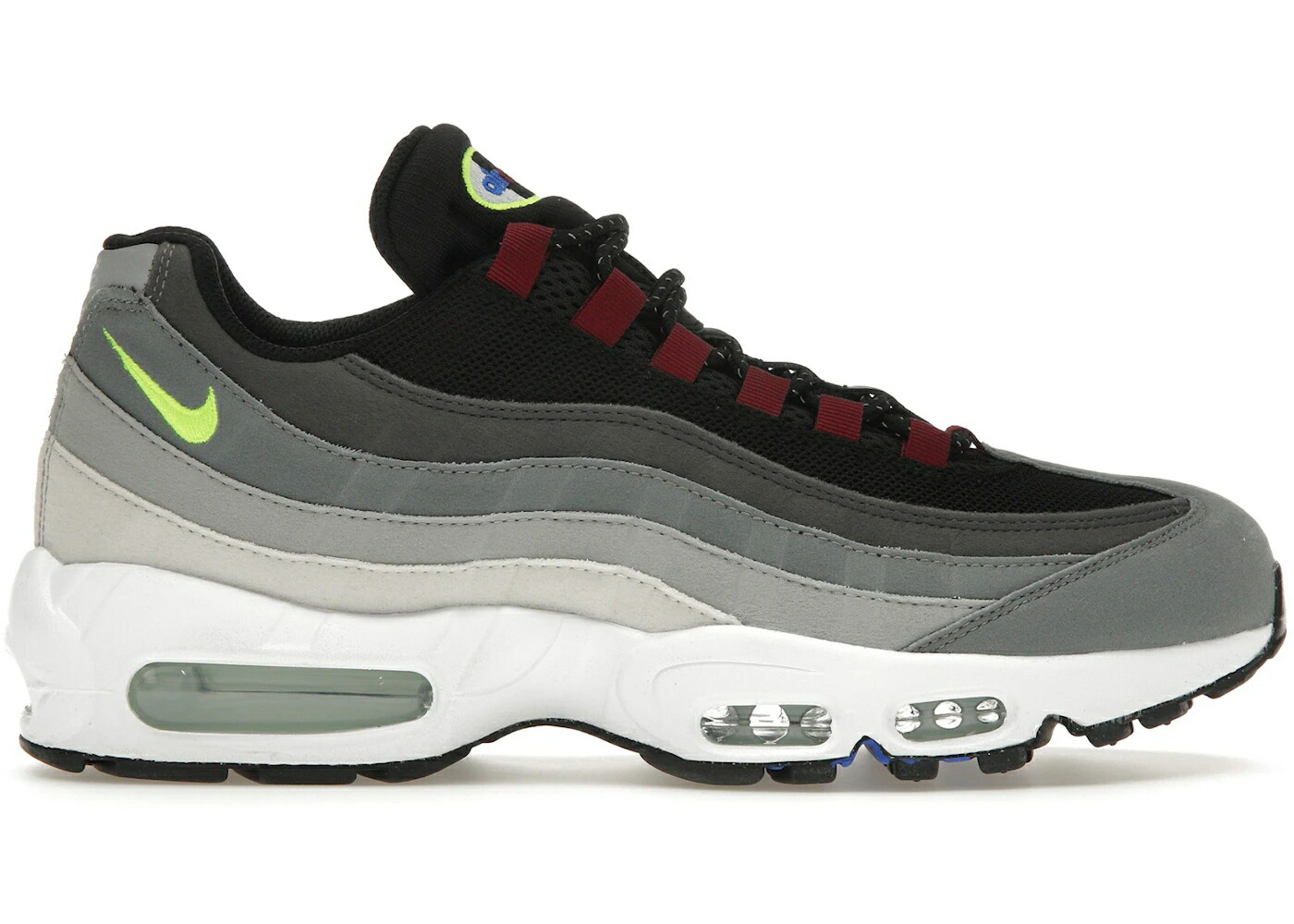 ナイキ マックス 黒いこと 黒いこと 大気圏マックス 4.0 スニーカー メンズ NIKE AIR MAX 95 GREEDY / BLACK MULTI COLOR
