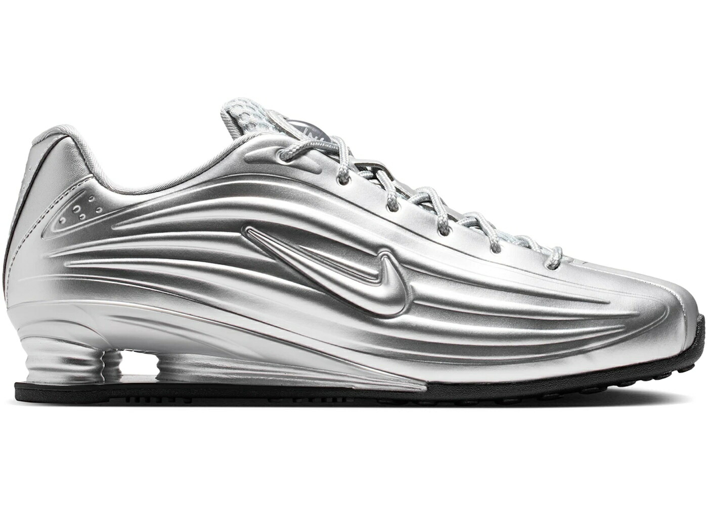 ナイキ ショックス しろがね色 しろがね色 黒いこと 黒いこと WOMEN\u0027S スニーカー レディース NIKE SHOX Z METALLIC SILVER BLACK (WOMEN\u0027S) / SILVER BLACK METALLIC SILVER