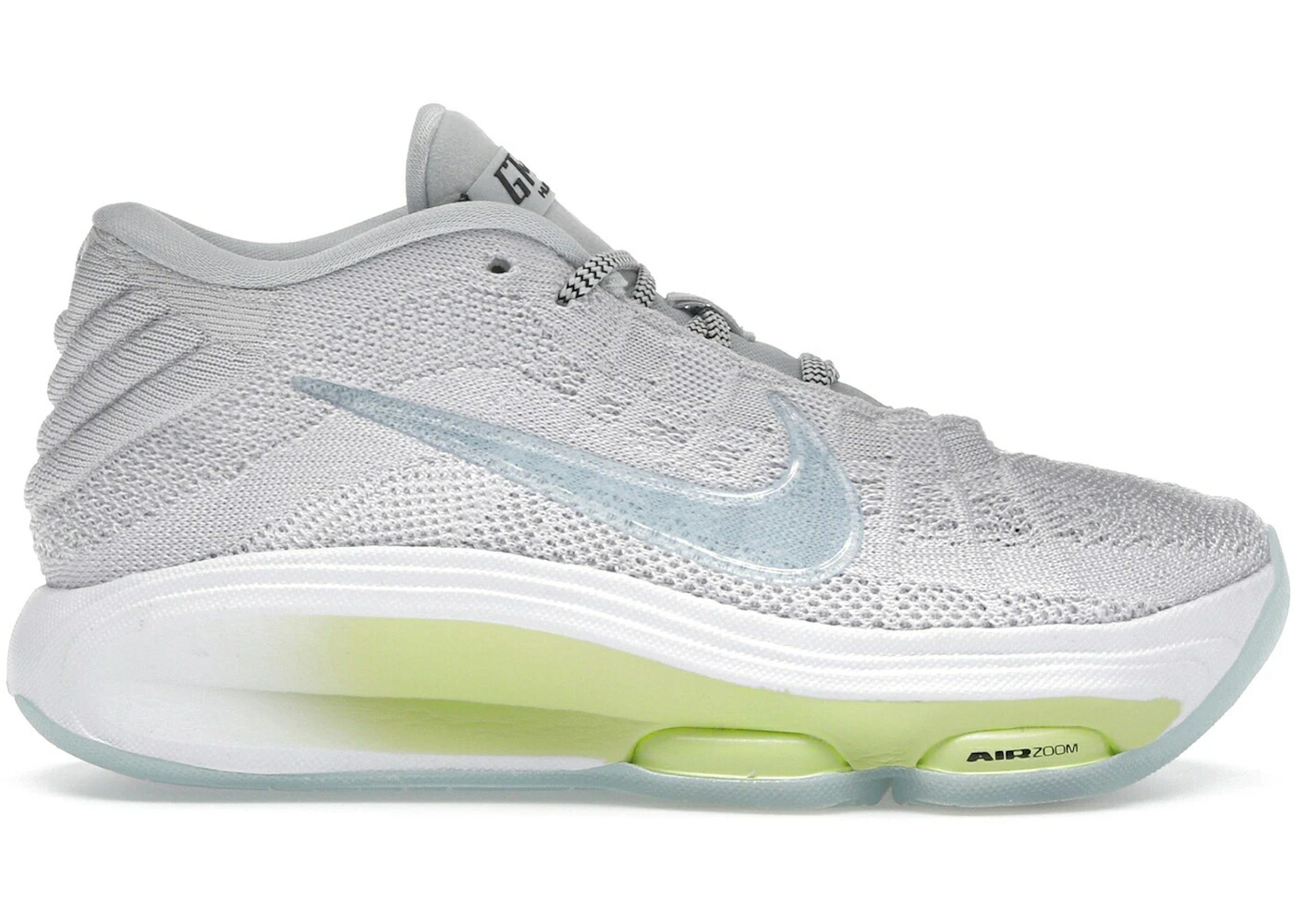 ナイキ 望遠レンズ 純然たる プラチナム 青味 青み 白いこと 白いこと スニーカー メンズ NIKE AIR ZOOM GT HUSTLE 3 PURE PLATINUM GLACIER BLUE / PURE PLATINUM WHITE LIGHT LEMON