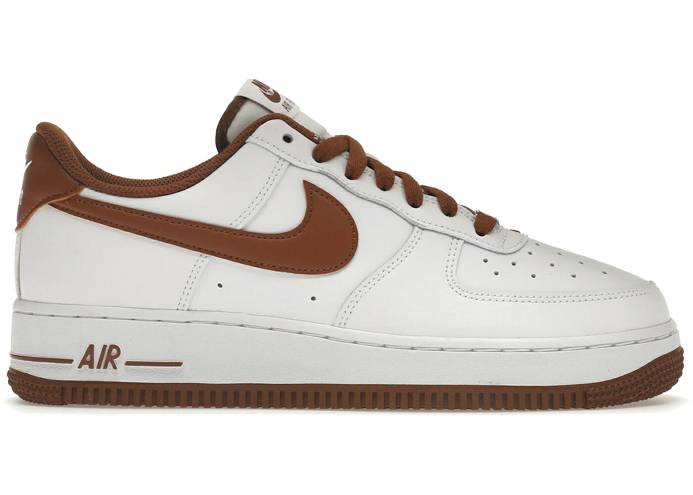 ナイキ 白いこと 白いこと 空軍 \u002707 スニーカー メンズ NIKE AIR FORCE 1 LOW PECAN / WHITE PECAN WHITE
