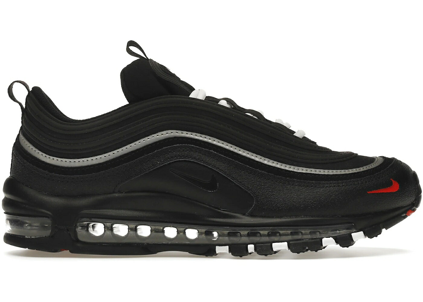 ナイキ マックス 黒いこと 黒いこと 白いこと 白いこと 赤 赤いこと 大気圏マックス スニーカー メンズ NIKE AIR MAX 97 BLACK WHITE RED / BLACK WHITE RED