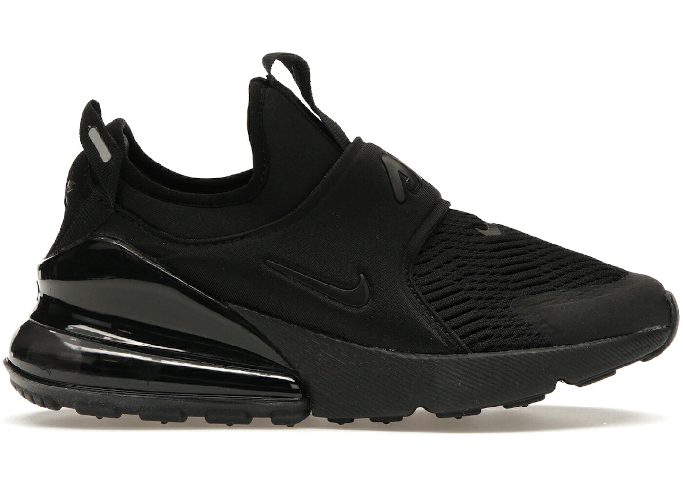 ナイキ マックス 黒いこと 黒いこと エア湖マックス お坊っちゃん キッズ NIKE AIR MAX 270 EXTREME TRIPLE BLACK (GS) / BLACK BLACK BLACK もの言う花 マタニティ スニーカー