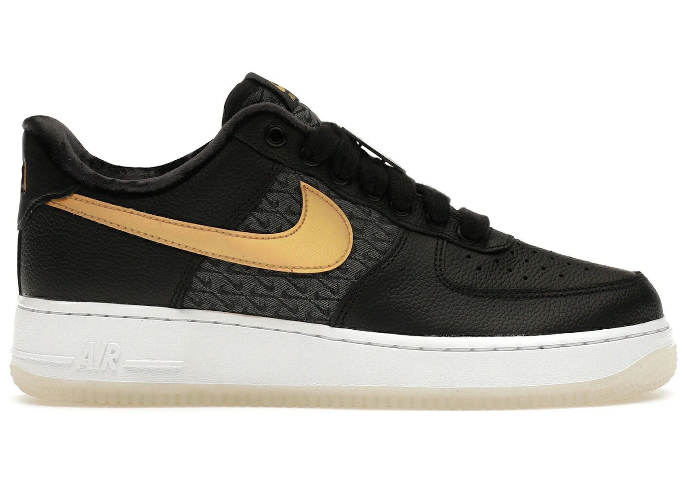 ナイキ 黒いこと 黒いこと ゴールド 白いこと 白いこと 空軍 HIPHOP: スニーカー メンズ NIKE AIR FORCE 1 LOW 50TH ANNIVERSARY OF HIP-HOP: BRONX ORIGINS / BLACK METALLIC GOLD WHITE