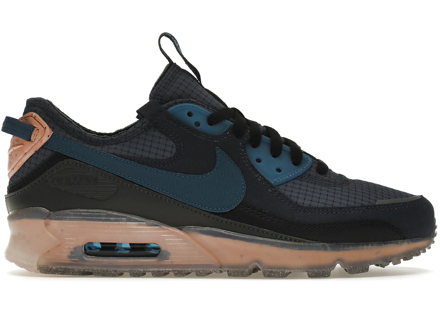 ナイキ マックス サンダー 青色 ブルー エアマックス スニーカー メンズ NIKE AIR MAX 90 TERRASCAPE OBSIDIAN / OBSIDIAN THUNDER BLUE LIGHT|スニケス
