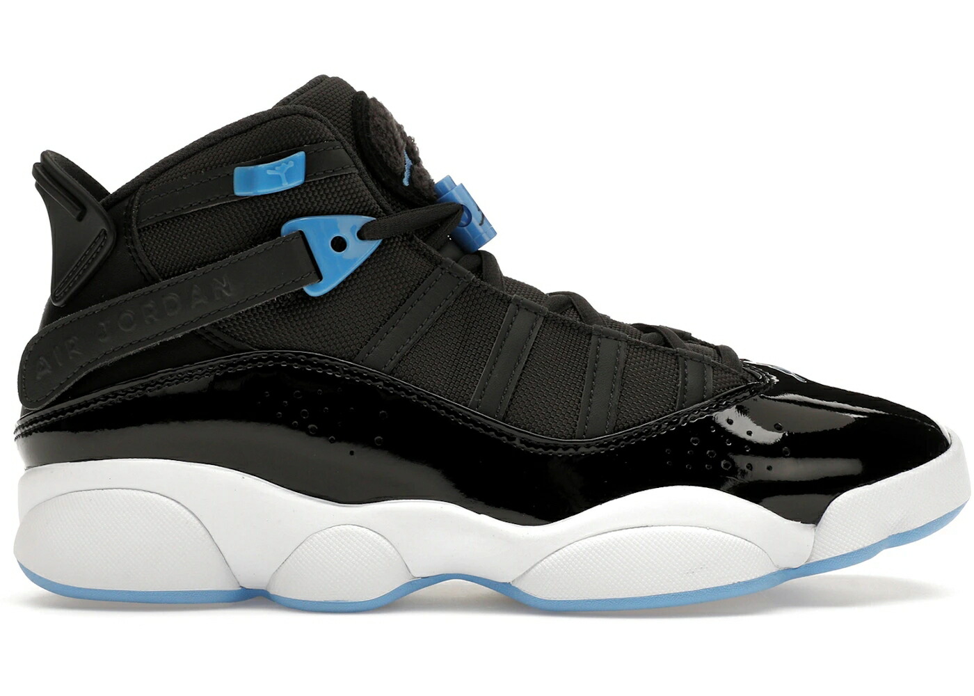 ナイキ ジョーダン 輪っか 青味 青み 黒いこと 黒いこと 白いこと 白いこと スニーカー メンズ JORDAN 6 RINGS ANTHRACITE UNIVERSITY BLUE / ANTHRACITE BLACK WHITE