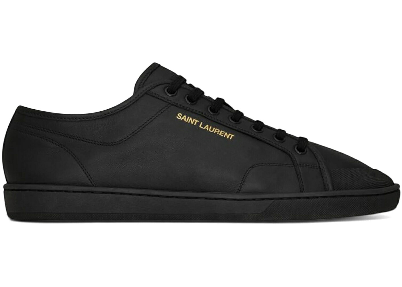 サンローラン 黒色 ブラック スニーカー メンズ SAINT LAURENT SAINT LAURENT SL/39 GREENWICH LOW BLACK /