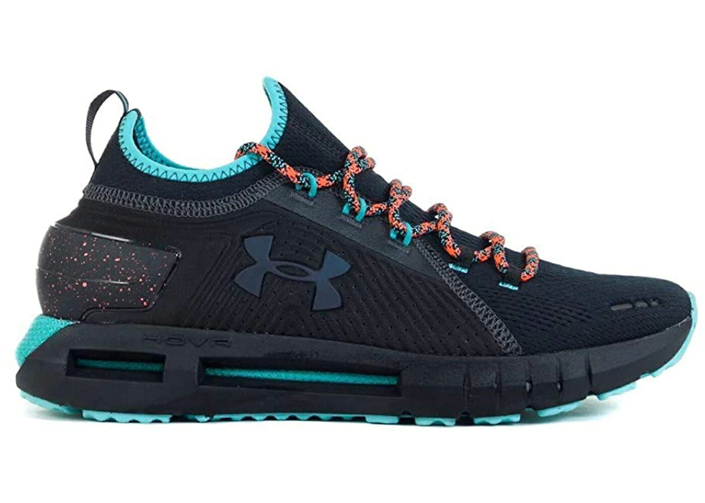 黒いこと 黒いこと アンダーアーマー スニーカー メンズ UNDER ARMOUR UNDER ARMOUR HOVR PHANTOM SE TREK BLACK TURQUOISE / BLACK BLACK TURQUOISE