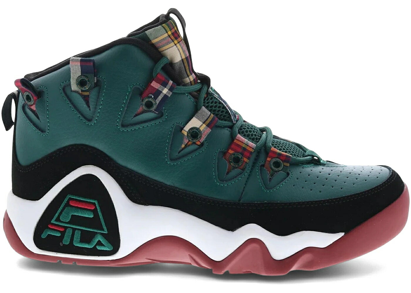 フィラ 黒色 ブラック 白色 ホワイト グラントヒル スニーカー メンズ FILA GRANT HILL 1 BLACK JUNEBUG WHITE / BLACK JUNEBUG WHITE