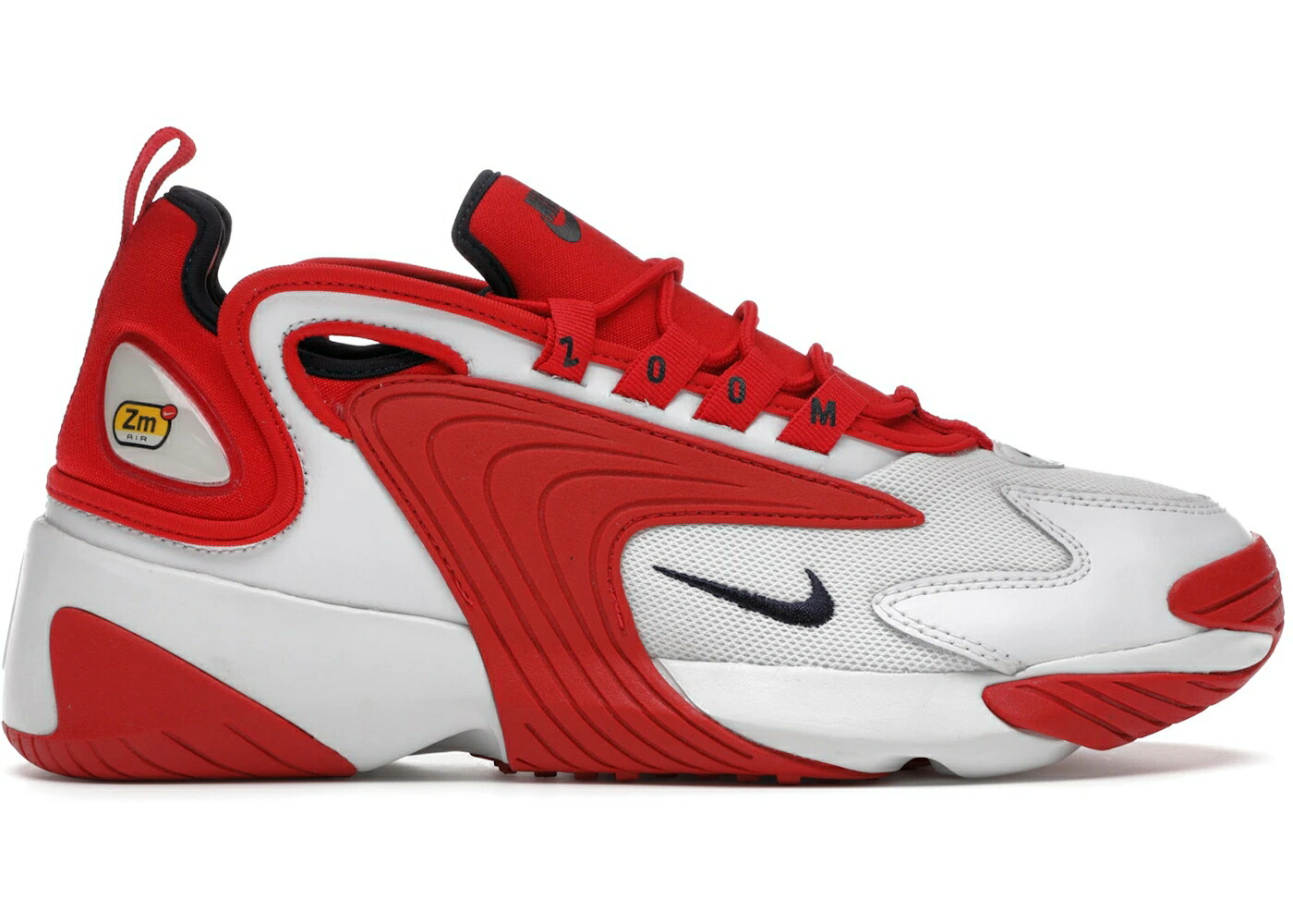 ナイキ ズーム 白色 ホワイト 赤 レッド スニーカー メンズ NIKE ZOOM 2K OFF WHITE UNIVERSITY RED / OFF WHITE UNIVERSITY RED