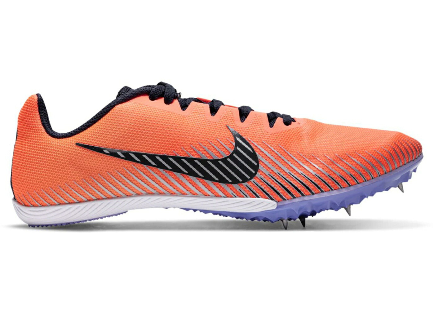 ナイキ 望遠レンズ 競争相手 しろがね色 しろがね色 スニーカー メンズ NIKE ZOOM RIVAL M 9 BRIGHT MANGO / BRIGHT MANGO METALLIC SILVER
