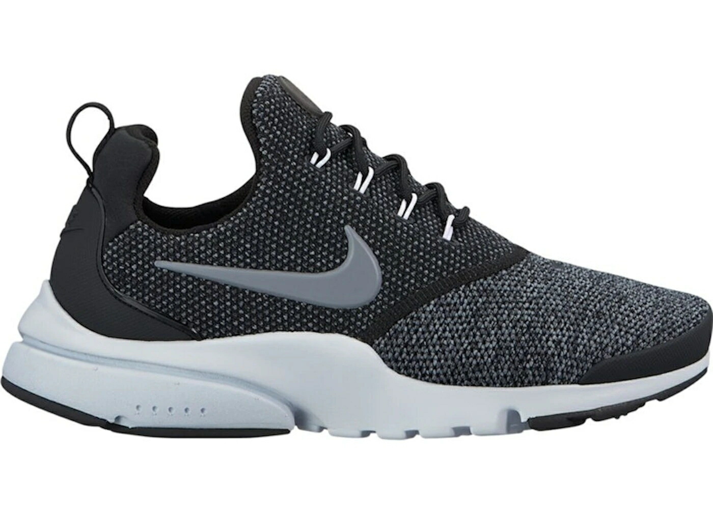 ナイキ プレスト 黒色 ブラック ピュア プラチナム クール 灰色 グレー WOMEN'S スニーカー レディース NIKE PRESTO FLY BLACK PURE PLATINUM (WOMEN'S) / BLACK COOL GREY PURE PLATINUM