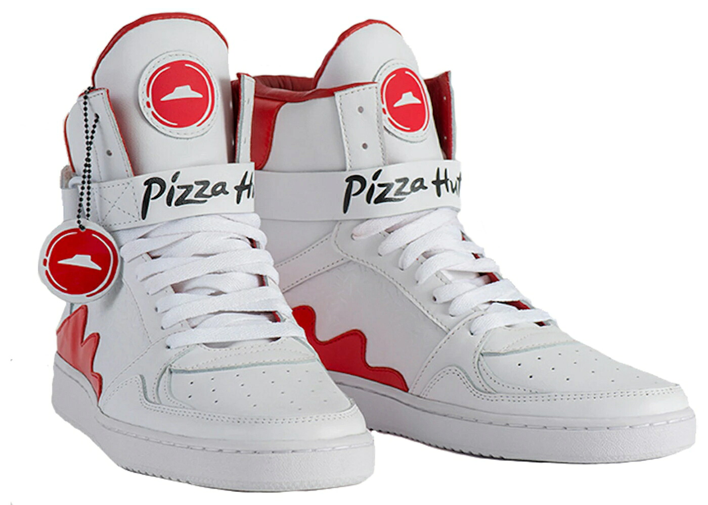 白いこと 白いこと 赤 赤いこと グラント吸血鬼 スニーカー メンズ PIZZA HUT PIZZA HUT PIE TOP GRANT HILL / CHEESY WHITE SAUCY RED