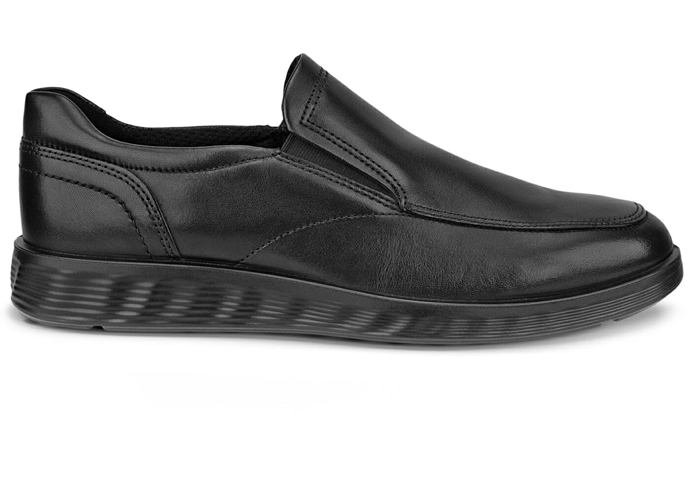 エコー ライト ハイブリッド スリッポン 黒色 ブラック スニーカー メンズ ECCO S LITE HYBRID SLIP-ON BLACK /｜スニケス