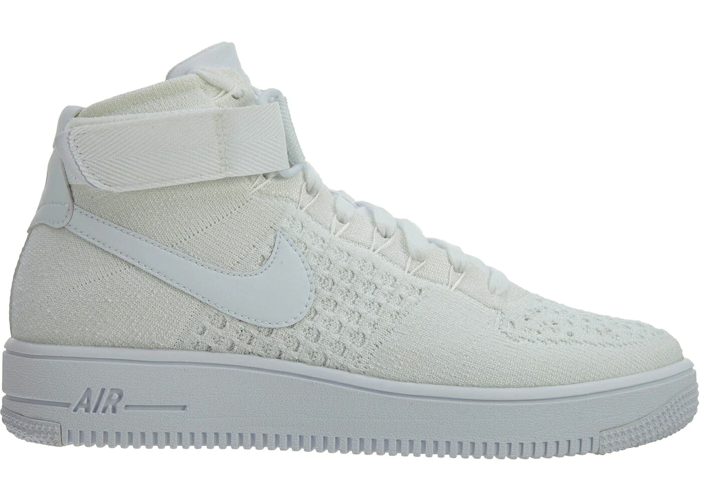 ナイキ エアフォースワン ウルトラ フライニット ミッド 白色 ホワイト スニーカー メンズ NIKE AF1 ULTRA FLYKNIT MID WHITE/WHITE / WHITE WHITE