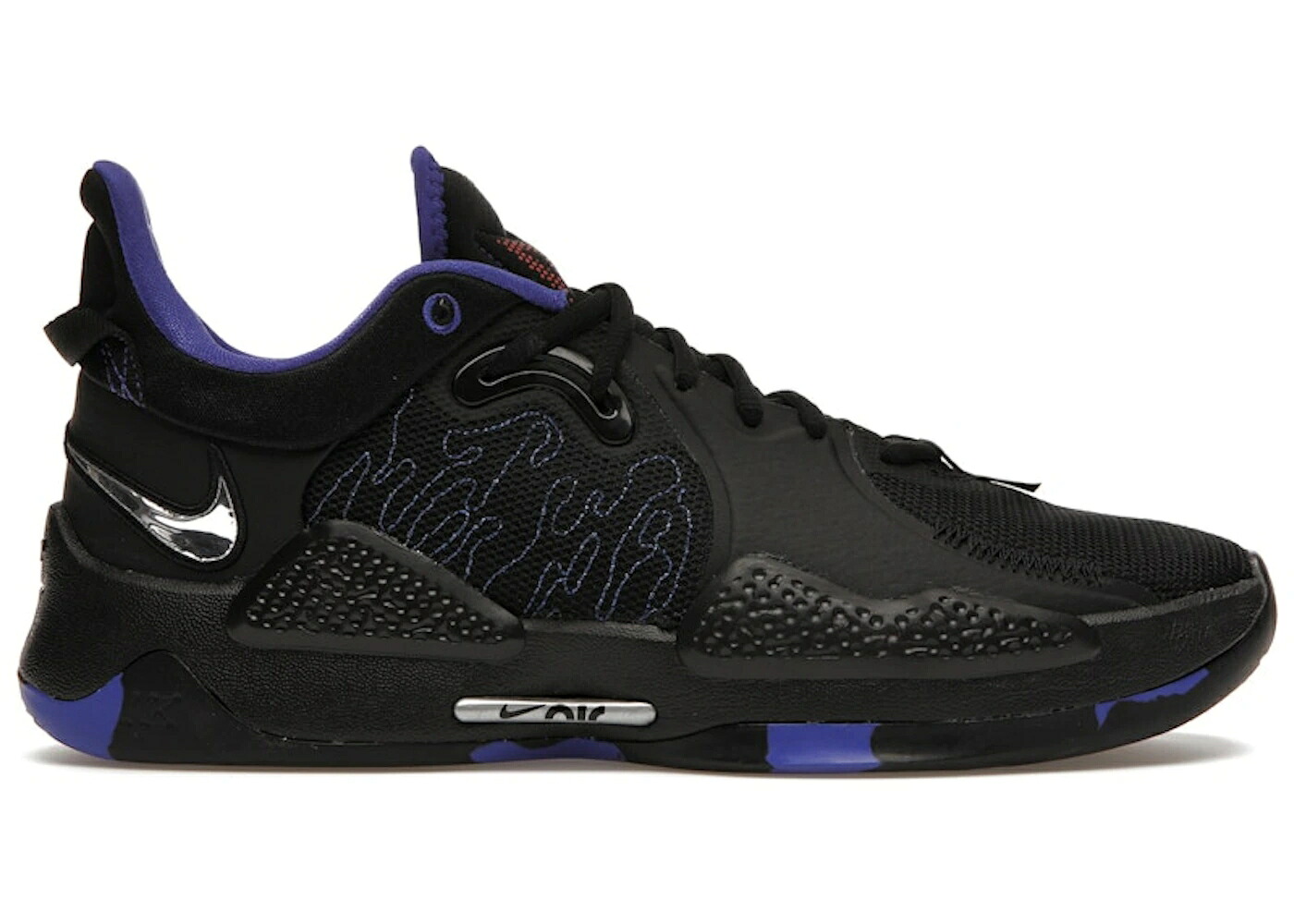 ナイキ 黒いこと 黒いこと クリムゾン スニーカー メンズ NIKE PG 5 BLACK LAPIS / BLACK LAPIS BRIGHT CRIMSON
