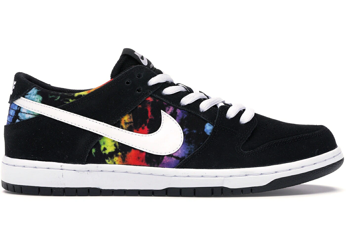 ナイキ エスビー ダンク タイ 黒いこと 黒いこと 白いこと 白いこと ダンクロー スニーカー メンズ NIKE SB DUNK LOW ISHOD WAIR TIE DYE / BLACK WHITE MULTI COLOR