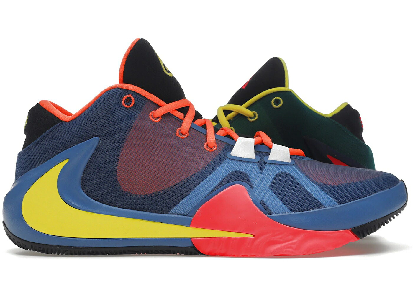 ナイキ ズーム 橙 オレンジ ダイナミック 黄色 イエロー ズームフリーク スニーカー メンズ NIKE ZOOM FREAK 1 WHAT THE / TOTAL ORANGE DYNAMIC YELLOW
