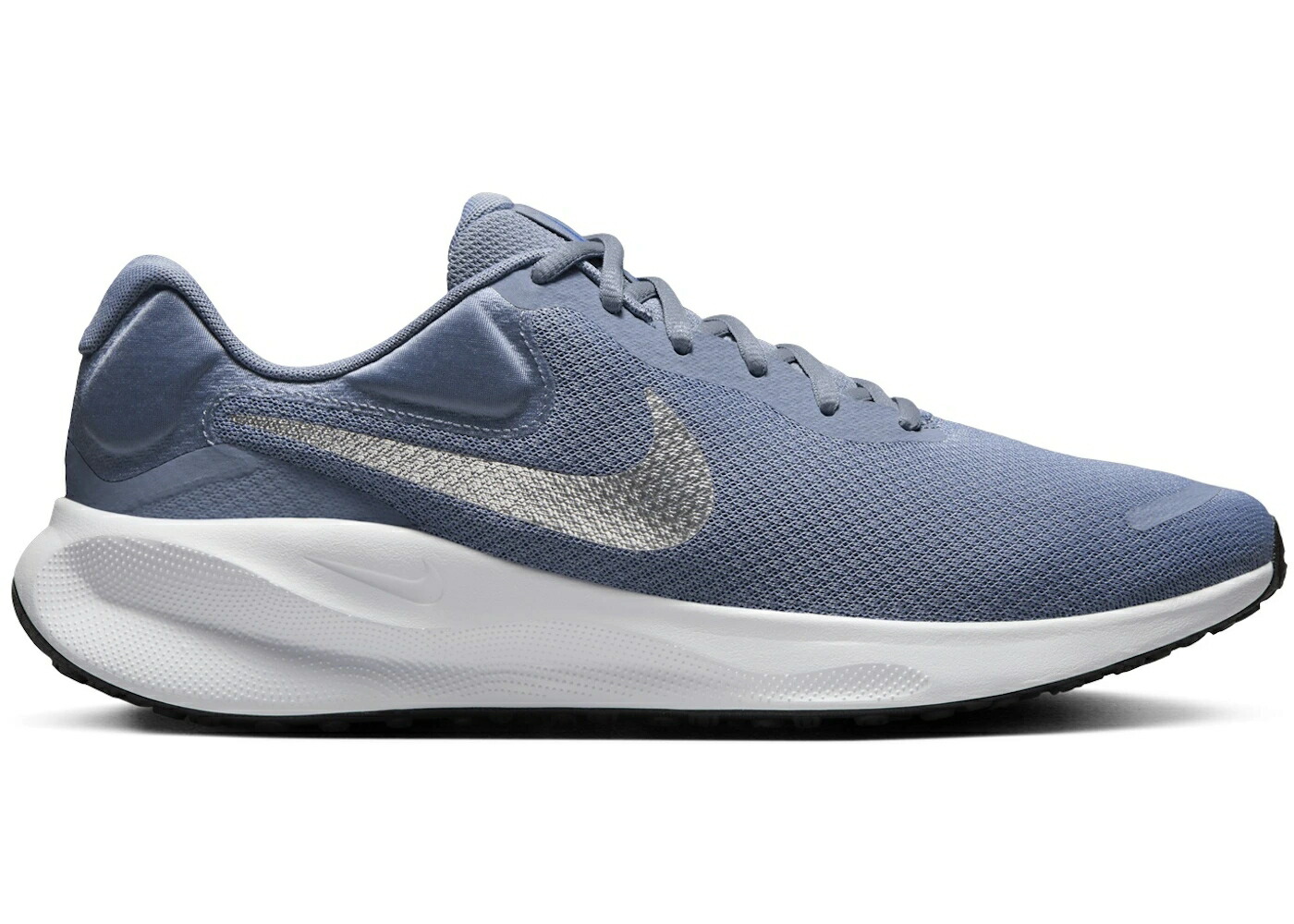 ナイキ レボリューション 白色 ホワイト 銀色 シルバー スニーカー メンズ NIKE REVOLUTION 7 ASHEN SLATE WHITE HYPER ROYAL METALLIC SILVER / ASHEN SLATE WHITE HYPER ROYAL