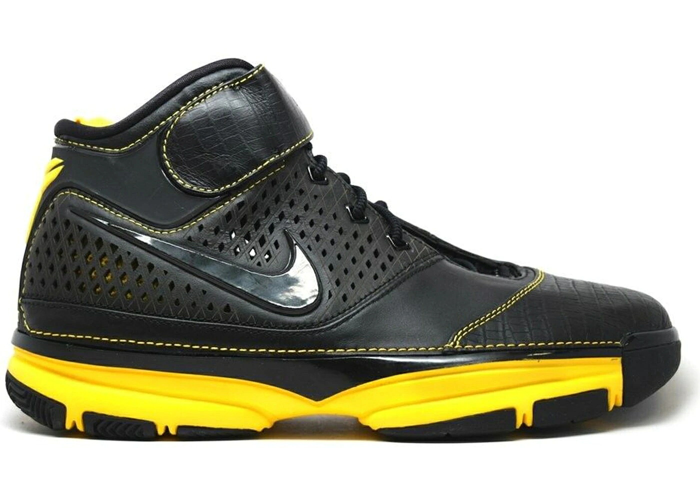 ナイキ 望遠レンズ コービー 黒いこと 黒いこと スニーカー メンズ NIKE ZOOM KOBE 2 CARPE DIEM / BLACK BLACK VARSITY MAIZE