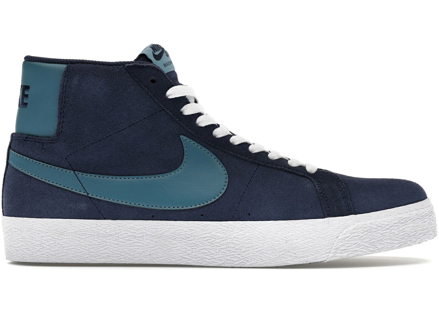 ナイキ エスビー ズーム ブレイザー ミッド 紺色 ネイビー アクア スニーカー メンズ NIKE SB ZOOM BLAZER MID MIDNIGHT NAVY NOISE AQUA / MIDNIGHT NAVY MIDNIGHT NAVY
