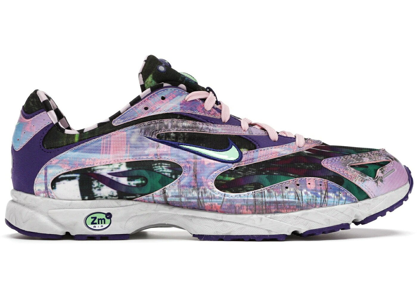 ナイキ ズーム ストリーク スペクトラム コート 紫 パープル 緑 グリーン スニーカー メンズ NIKE ZOOM STREAK SPECTRUM PLUS COURT PURPLE / COURT PURPLE LIGHT POISON GREEN