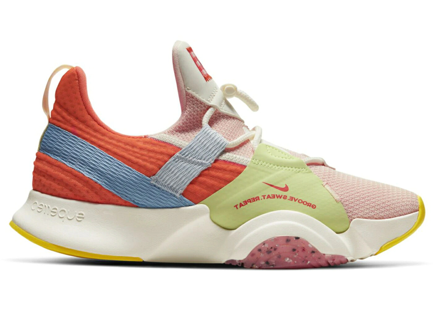 ナイキ 橙 オレンジ パール WOMEN'S スニーカー レディース NIKE SUPERREP GROOVE ORANGE PEARL MULTI (WOMEN'S) / ORANGE PEARL SAIL LIGHT VOLTAGE|スニケス