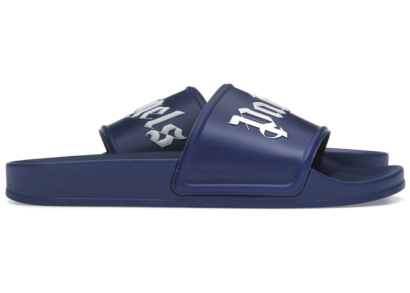 パームエンジェルス エンゼルス プール 青色 ブルー 白色 ホワイト スニーカー メンズ PALM ANGELS PALM ANGELS POOL SLIDES DARK BLUE WHITE SS23 / DARK BLUE WHITE