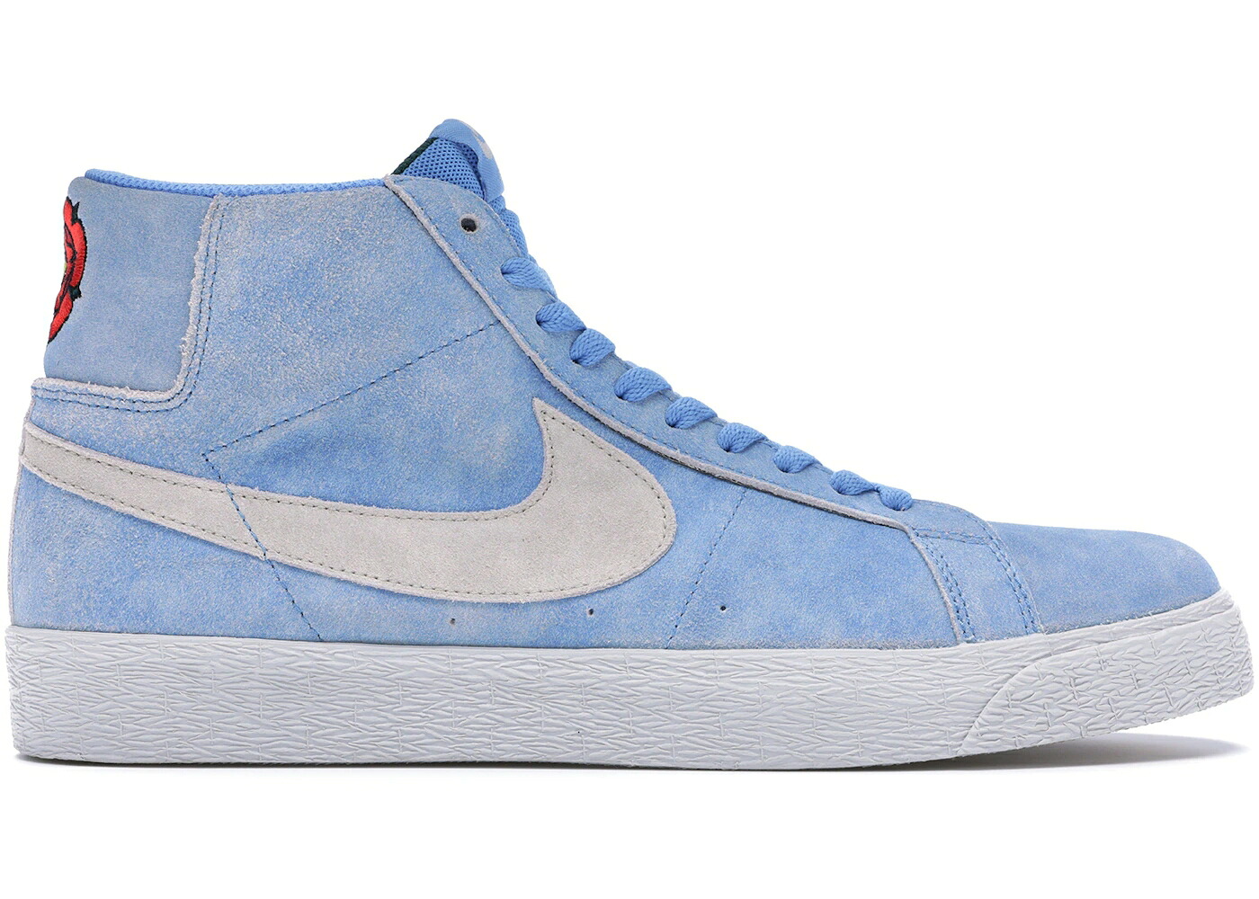 ナイキ エスビー ブレイザー ミッド サクラ色 青味 青み スニーカー メンズ NIKE SB BLAZER MID LANCE MOUNTAIN ENGLISH ROSE / UNIVERSITY BLUE LIGHT BONE