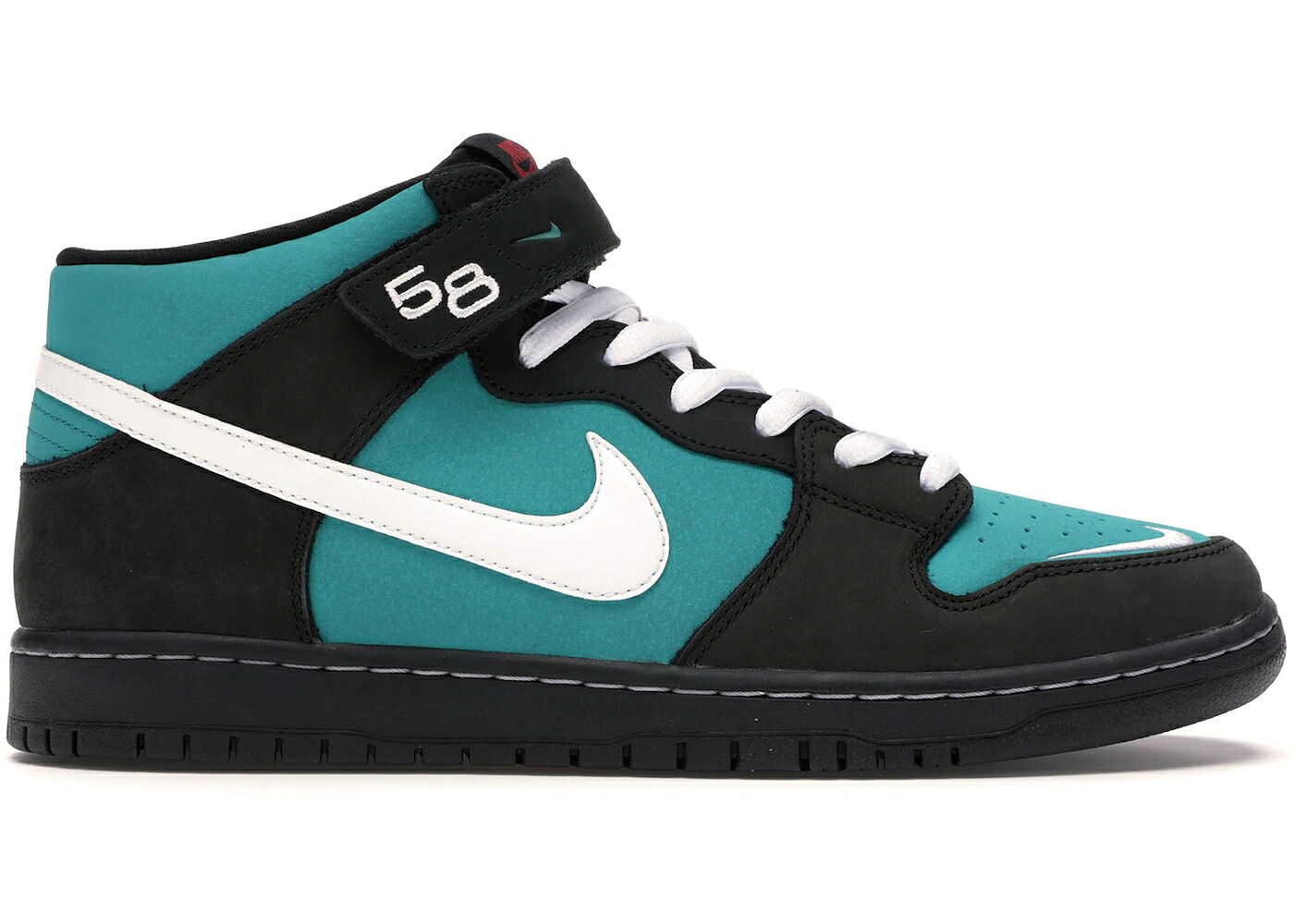 ナイキ エスビー ダンク ミッド グリフィー 黒いこと 黒いこと 白いこと 白いこと 生新しい スニーカー メンズ NIKE SB DUNK MID GRIFFEY / BLACK WHITE BLACK FRESH WATER