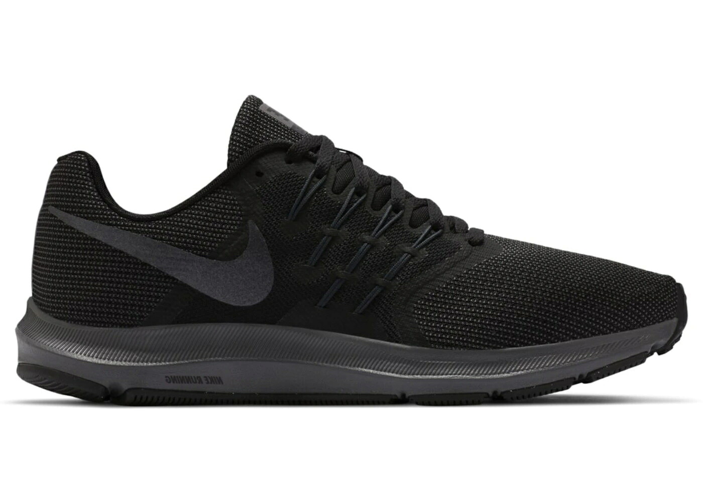 ナイキ 幽客 黒いこと 黒いこと スニーカー メンズ NIKE RUN SWIFT BLACK / BLACK METALLIC HEMATITE DARK