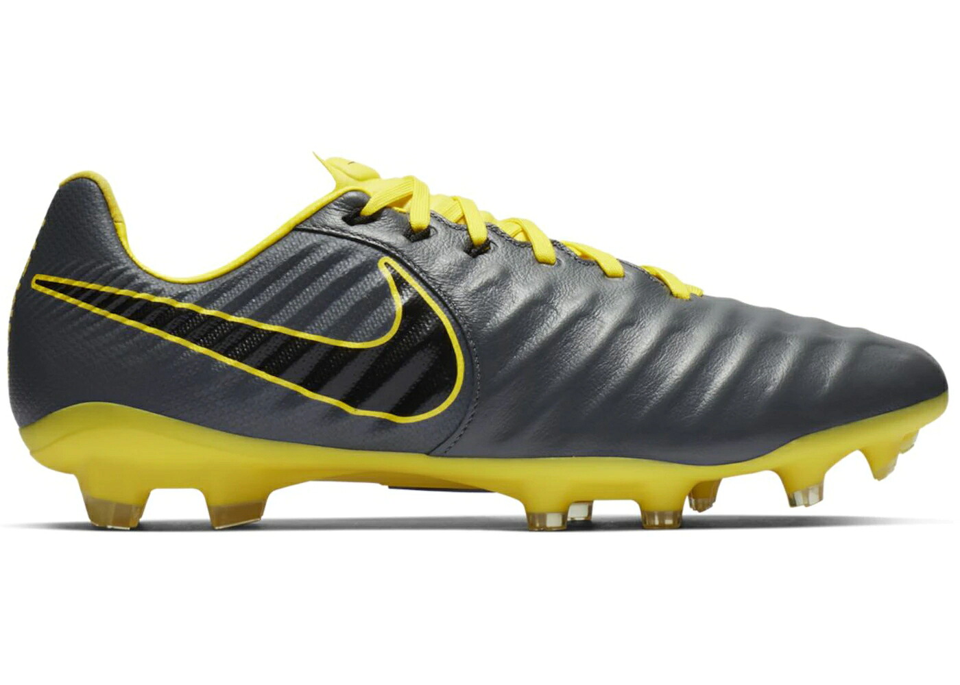 ナイキ ティエンポ レジェンド プロ 灰色 グレー 黄色 イエロー 黒色 ブラック スニーカー メンズ NIKE TIEMPO LEGEND 7 PRO FG DARK GREY OPTI YELLOW / DARK GREY BLACK OPTI YELLOW