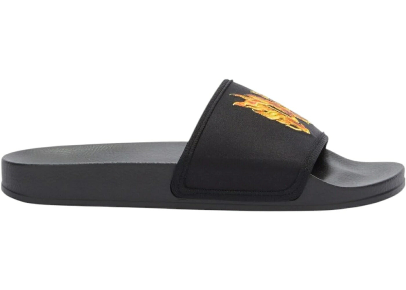 パームエンジェルス エンゼルス プール サンダル 黒色 ブラック スニーカー メンズ PALM ANGELS PALM ANGELS MONOGRAM POOL SLIDERS BLACK /