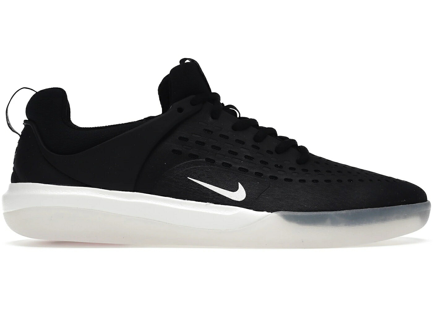 ナイキ エスビー 黒いこと 黒いこと 白いこと 白いこと スニーカー メンズ NIKE SB NYJAH 3 BLACK WHITE / BLACK BLACK SUMMIT WHITE WHITE