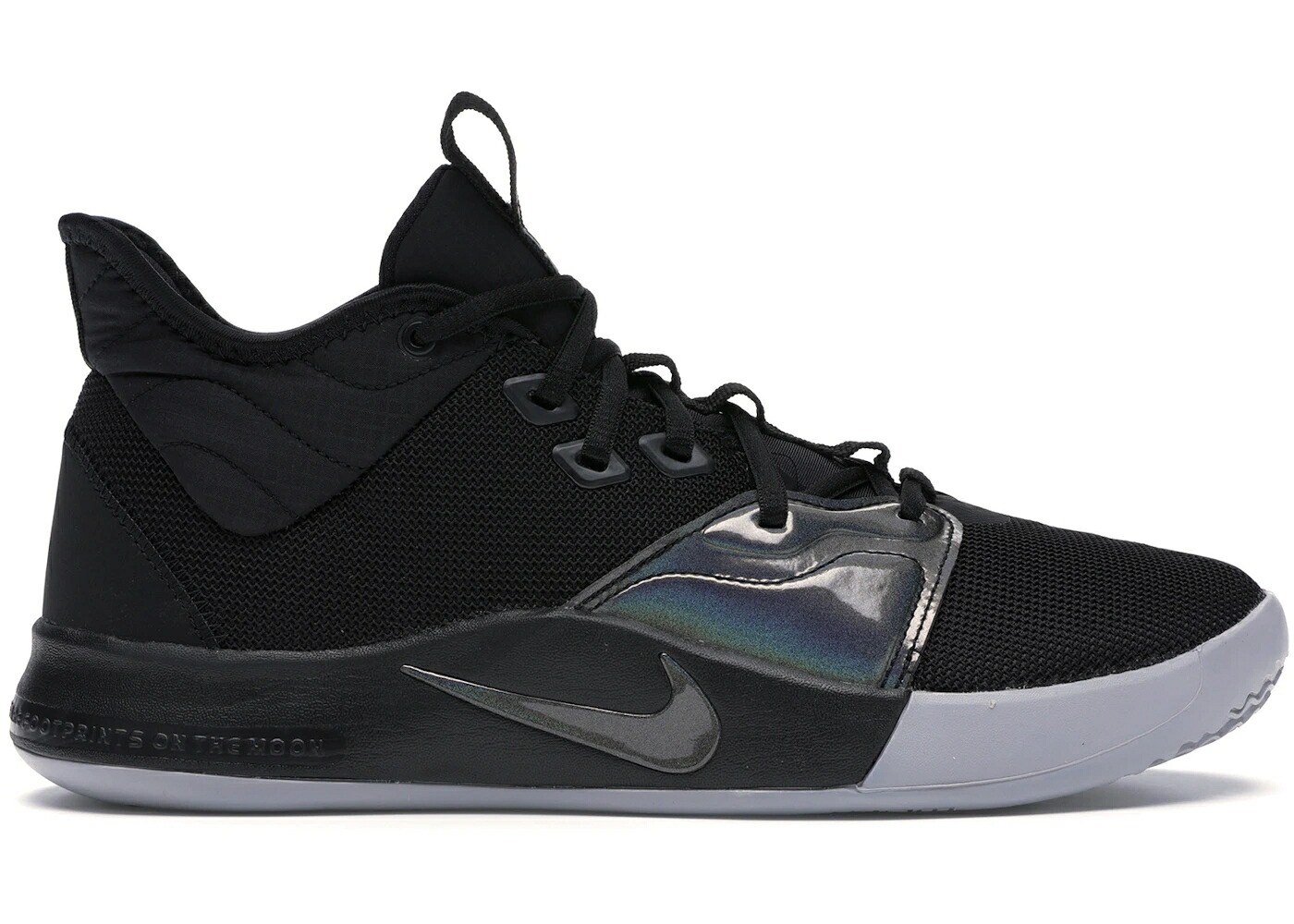 ナイキ 黒いこと 黒いこと スニーカー メンズ NIKE PG 3 BLACK IRIDESCENT / BLACK BLACK