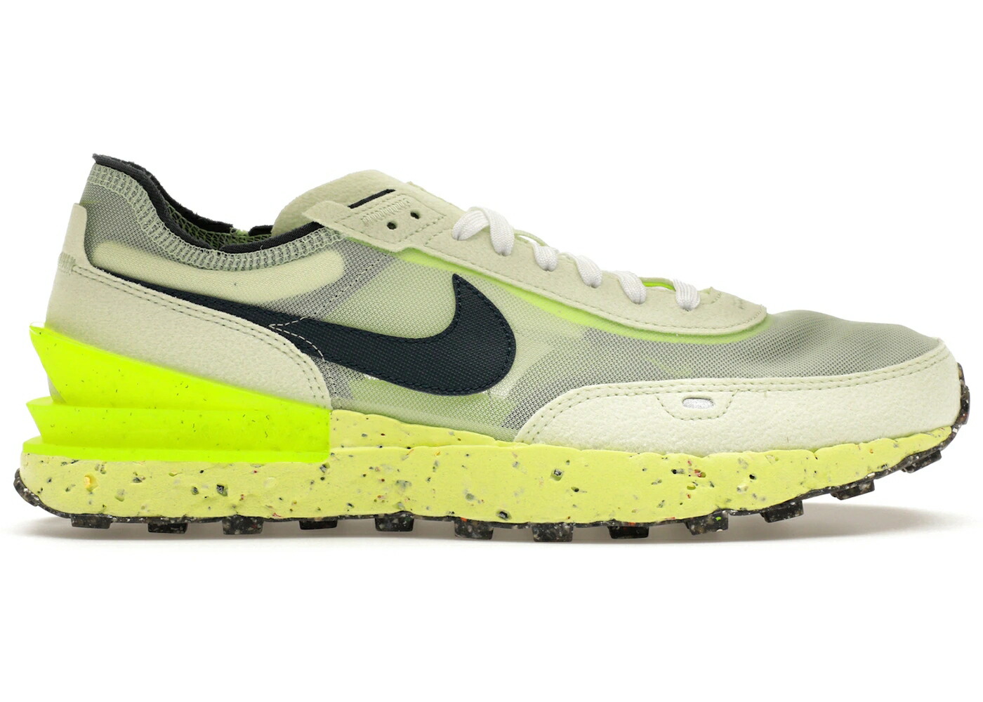 ナイキ ワップル 菩提樹 白いこと 白いこと 紺色 米国海軍 スニーカー メンズ NIKE WAFFLE ONE CRATER LIME ICE / LIME ICE VOLT WHITE ARMORY NAVY