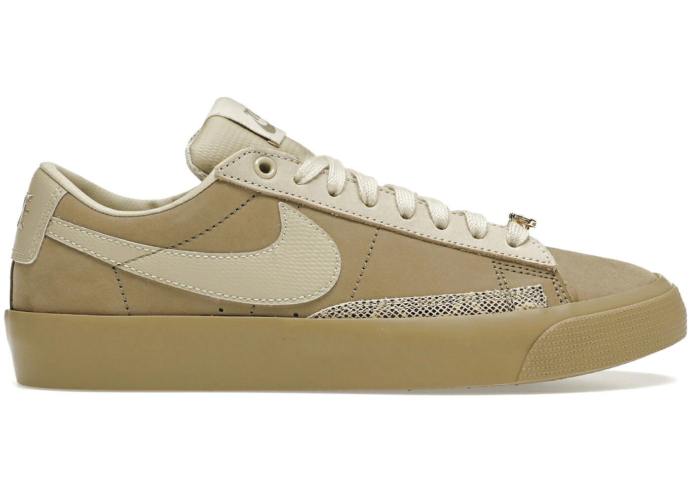 ナイキ エスビー ブレイザー スニーカー メンズ NIKE SB BLAZER LOW FPAR TAN / TAN SAIL