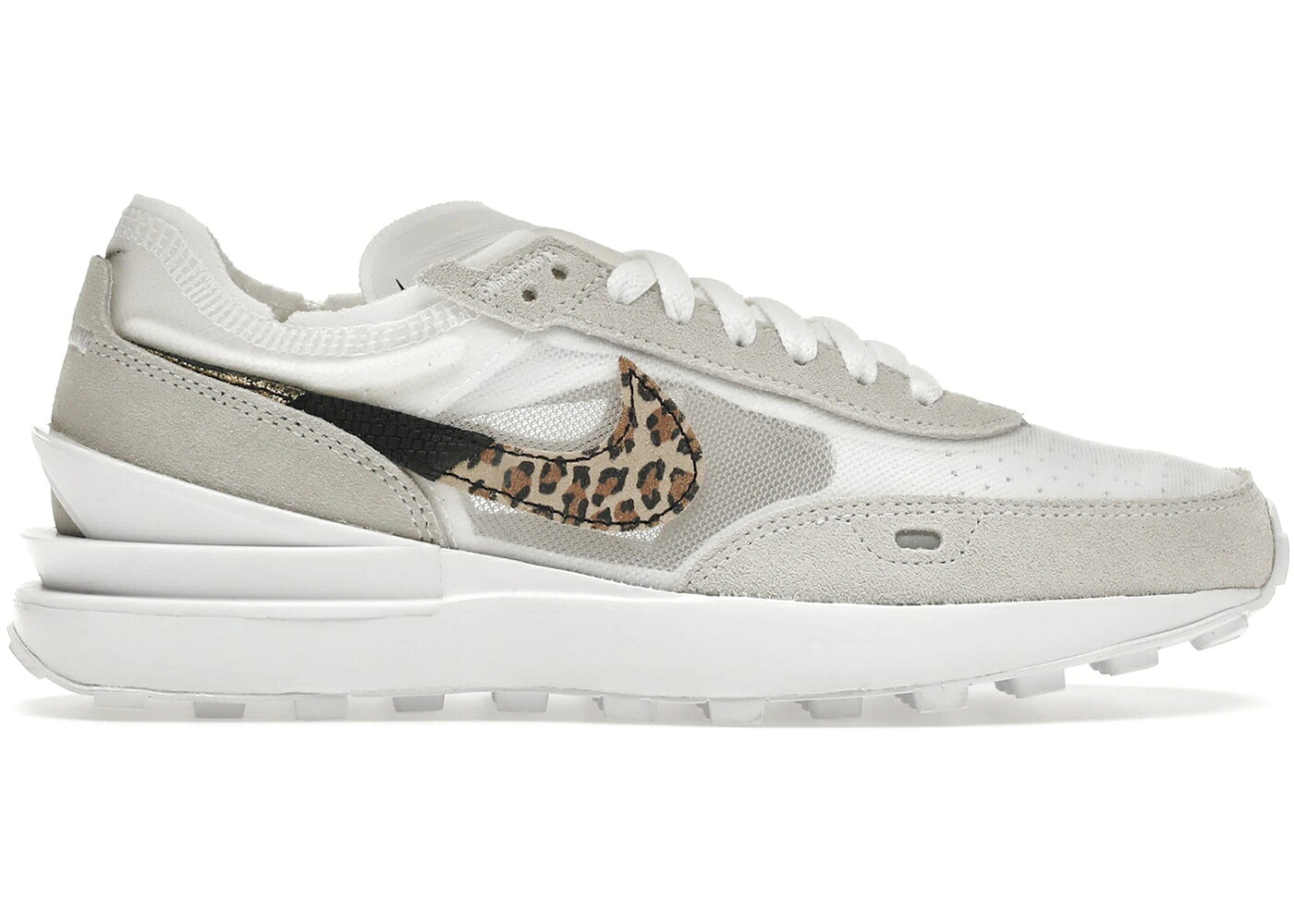 ナイキ ワーヘル 白いこと 白いこと ヒョウ柄 レオパード WOMEN\u0027S スニーカー レディース NIKE WAFFLE ONE WHITE LEOPARD (WOMEN\u0027S) / WHITE WHITE MULTI COLOR