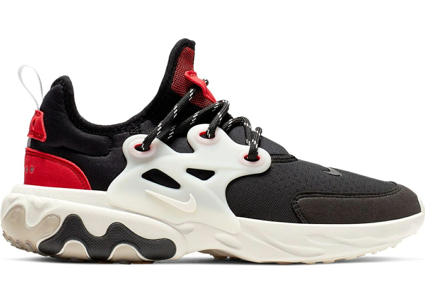ナイキ リアクト プレスト 黒いこと 黒いこと 赤 赤いこと リアクトプレスト お坊っちゃん キッズ NIKE REACT PRESTO BLACK PHANTOM RED (GS) / BLACK PHANTOM UNIVERSITY RED もの言う花 マタニティ スニーカー