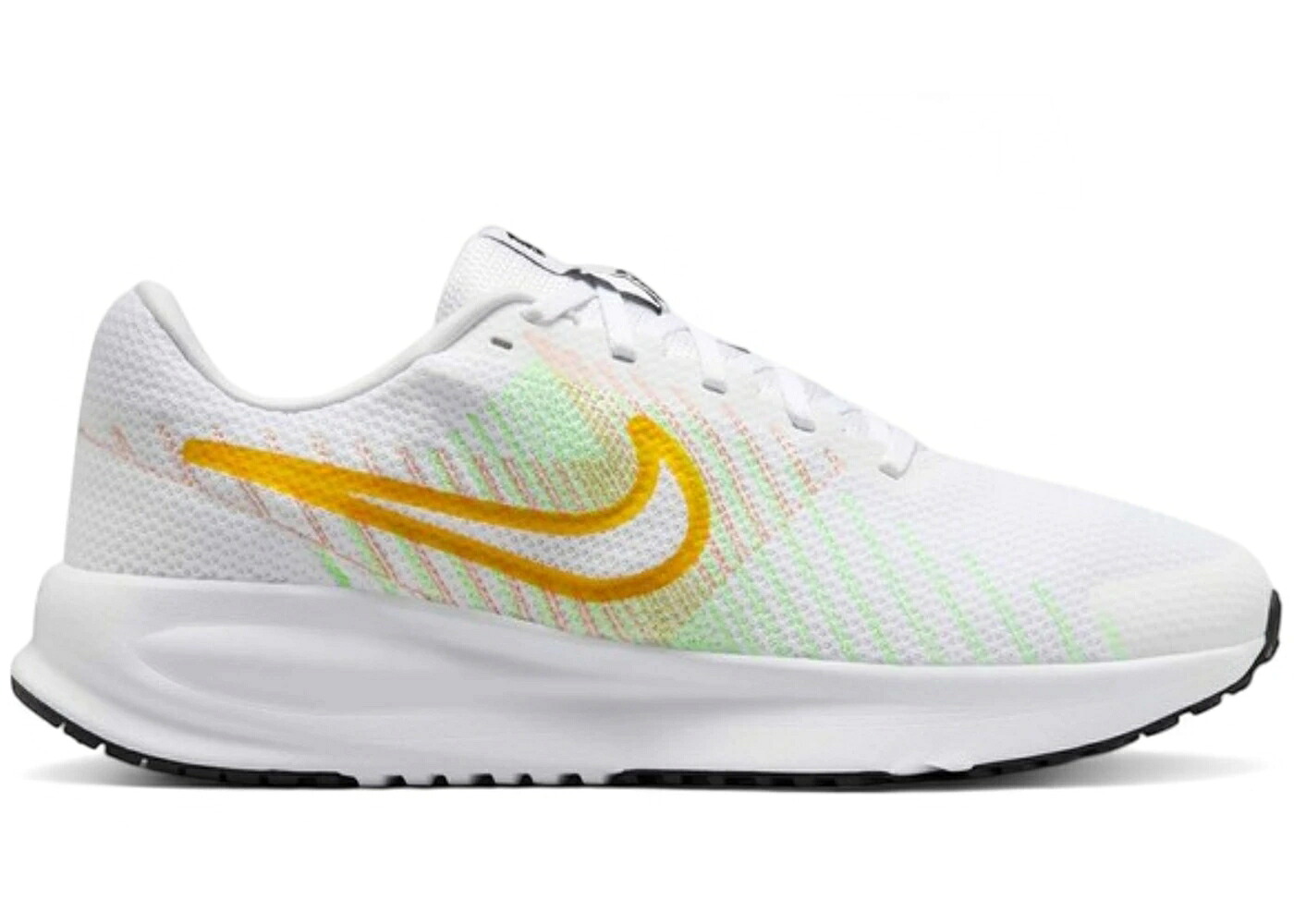 ナイキ ラン 白色 ホワイト ライム ブラスト スニーカー メンズ NIKE RUN DEFY WHITE APRICOT AGATE LIME BLAST / WHITE APRICOT AGATE LIME BLAST