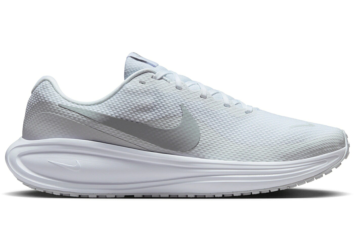 ナイキ 大変革 白いこと 白いこと 純然たる プラチナム スニーカー メンズ NIKE REVOLUTION 8 WHITE PURE PLATINUM / WHITE PURE PLATINUM