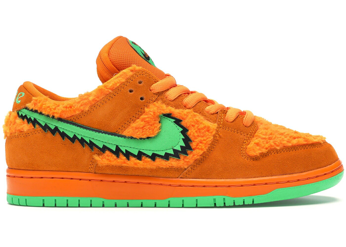 ナイキ エスビー ダンク ゴールデンベアーズ カルベアーズ 橙 オレンジ 緑 グリーン ダンクロー スニーカー メンズ NIKE SB DUNK LOW GRATEFUL DEAD BEARS ORANGE / BRIGHT CERAMIC GREEN SPARK 525,560円