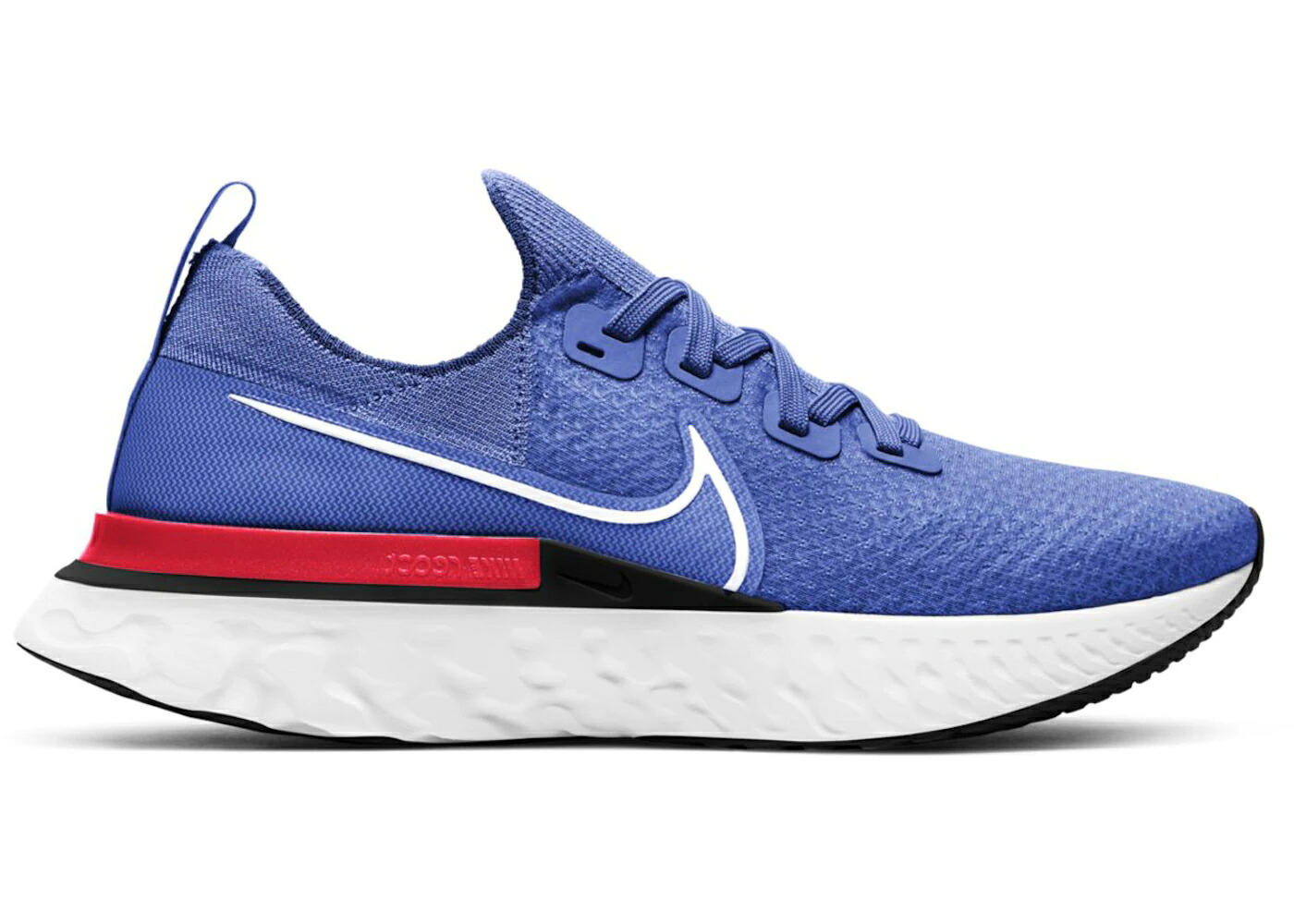 ナイキ リアクト ラン フライニット 青色 ブルー クリムゾン 黒色 ブラック スニーカー メンズ NIKE REACT INFINITY RUN FLYKNIT RACER BLUE CRIMSON / RACER BLUE BRIGHT CRIMSON BLACK｜スニケス 47,520円