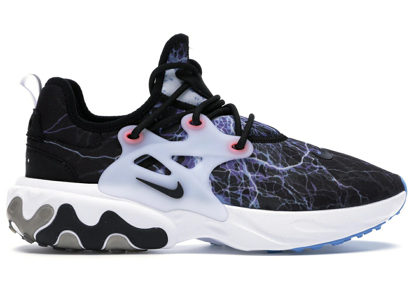 ナイキ リアクト プレスト 黒色 ブラック 白色 ホワイト リアクトプレスト スニーカー メンズ NIKE REACT PRESTO TROUBLE AT HOME / BLACK WHITE BLACK